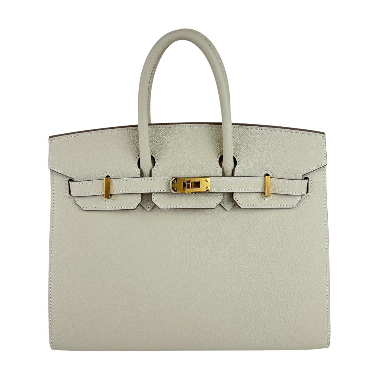 Birkin25 バーキン25 Craie クレ Epsom エプソン GHW ゴールド金具 Stamp-W W刻印
