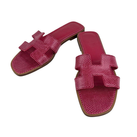 Oran 37 オラン37 Rose/Fuchsia ローズ/フクシア カーフスキン/リザード