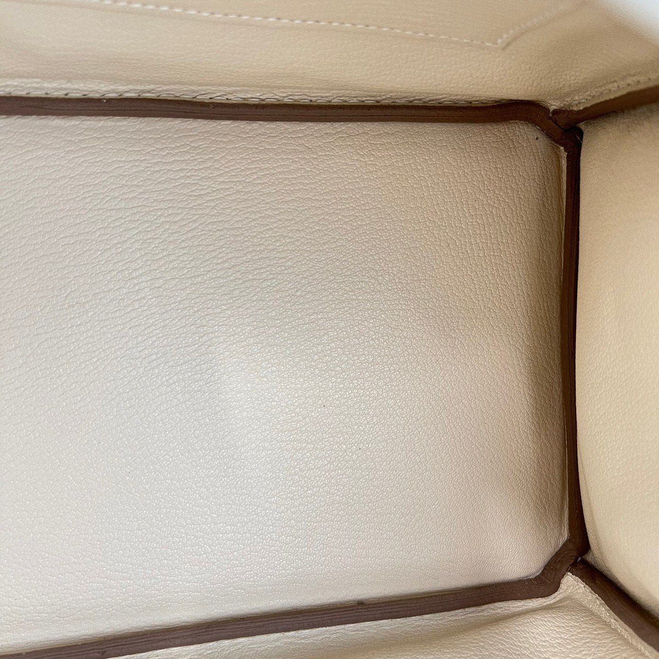 Birkin30 バーキン30 Craie クレTogo トゴ GHW ゴールド金具 Stamp-W W刻 レディースバッグ ハンドバッグ