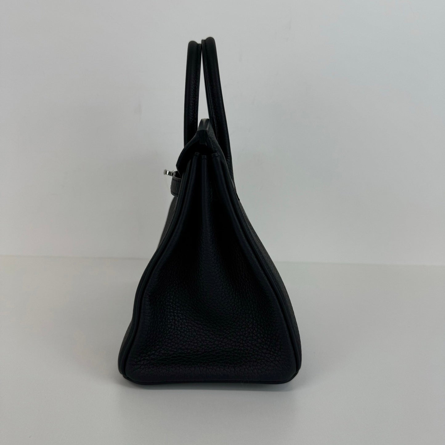 Birkin25 バーキン25 Black ブラック PHW シルバー金具 Togo トゴ Stamp-W W刻印