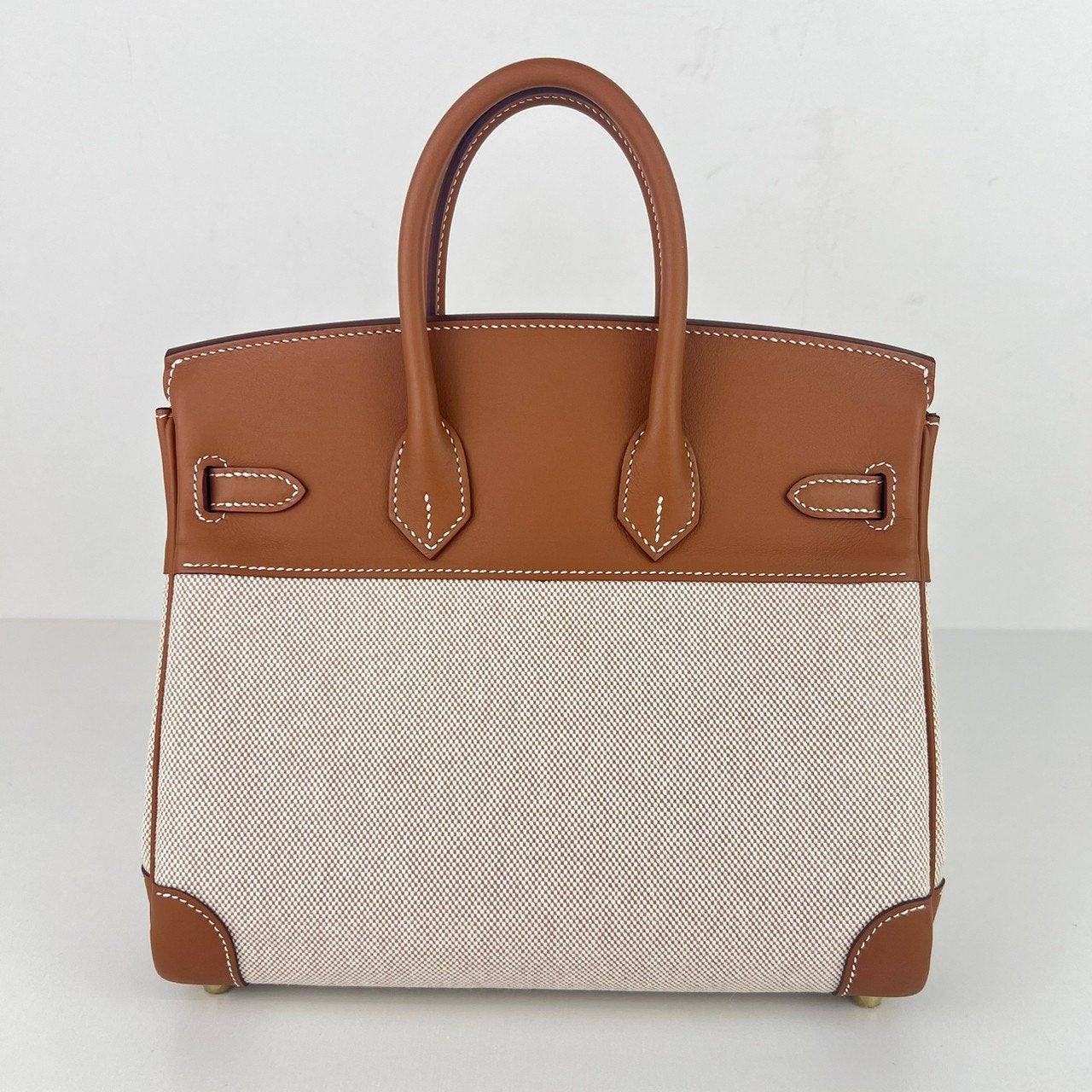 Birkin25 バーキン25 Gold ゴールド Toile H/Swift トワルアッシュ/スイフト GHW ゴールド金具 Stamp-W W刻印
