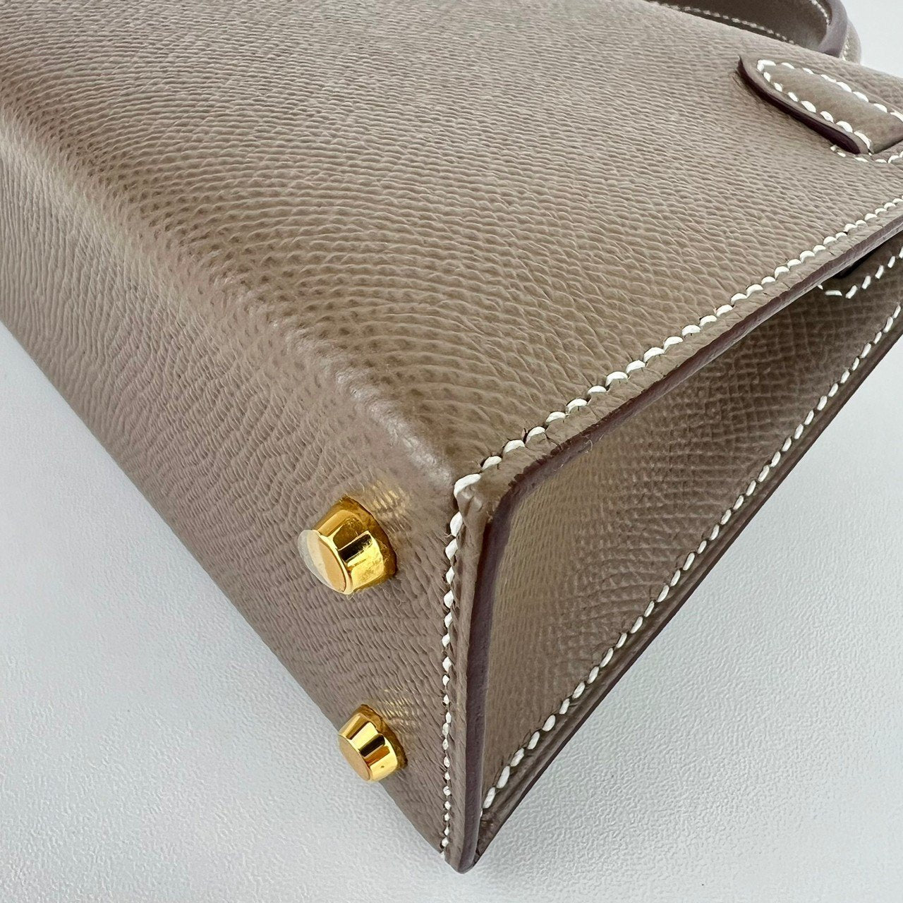 Mini kelly ミニケリー Etoupe エトープ GHW ゴールド金具Epsom エプソン Stamp-W W刻印