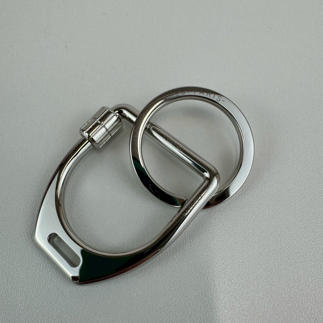 キーホルダー Porte-cles Etrier エトリエ シルバー キーリング
