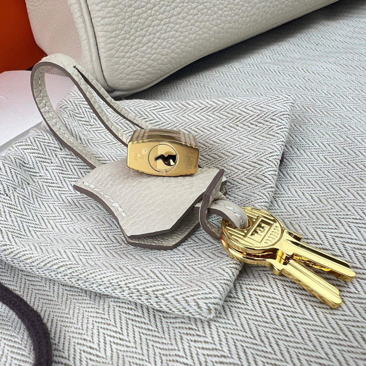Birkin25 バーキン25 Craie クレ GHW ゴールド金具 ゴールド金具 Stamp-W W刻印