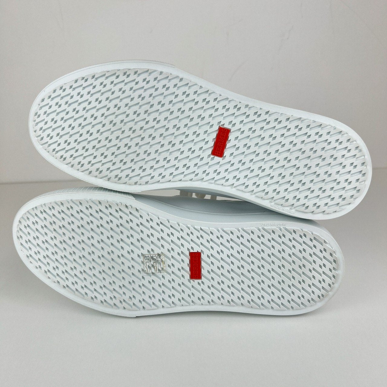 Sneaker DAY スニーカーデイ White ホワイト PHW シルバー金具 カーフスキン 42.5(26.5cm)