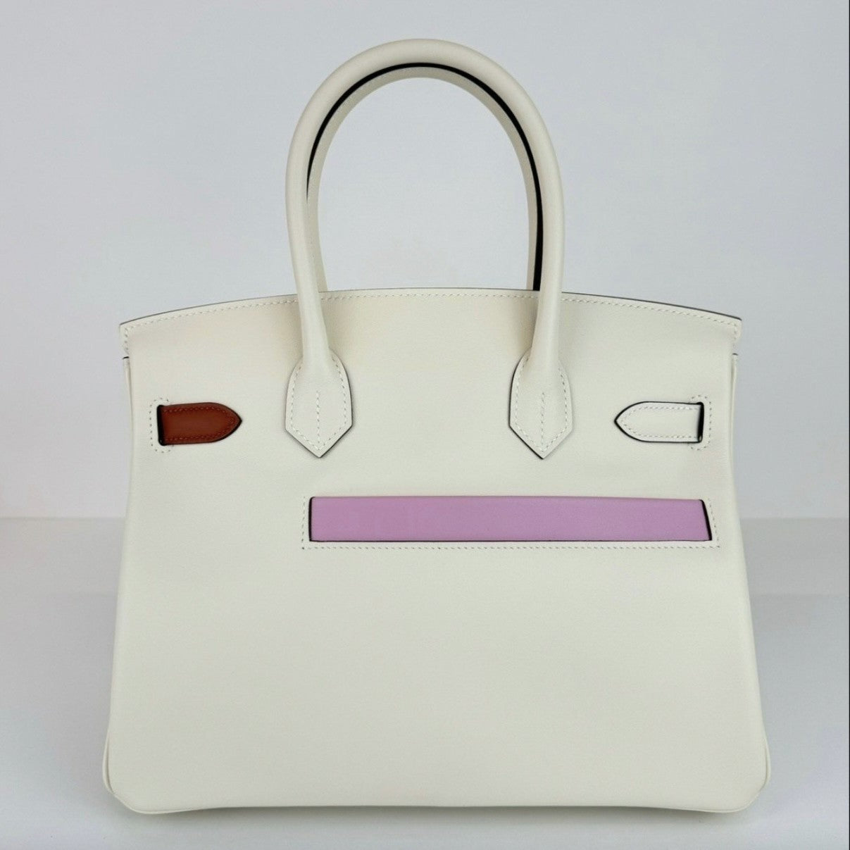 Birkin30 colormatic バーキン30カラーマティック Stamp-B B刻印 Swift スイフト Nata/Cuivre/Mauve sylvestre ナタ/キュイーヴル/モーヴシルベストル GHW ゴールド金具