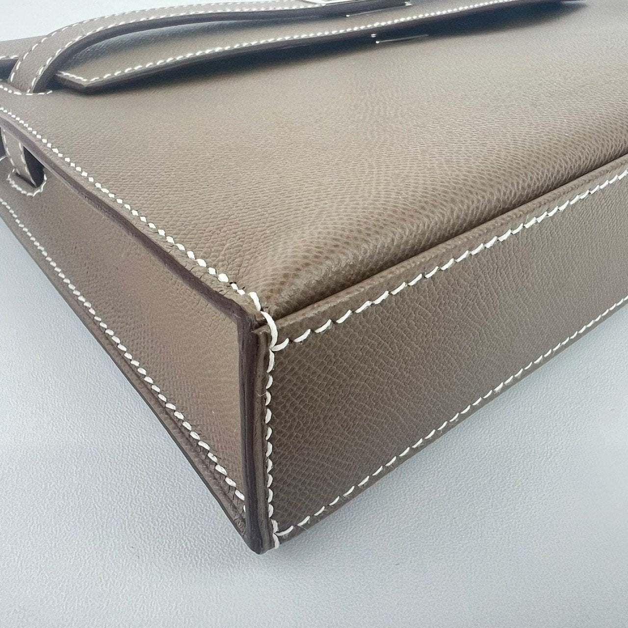 Kelly Elan ケリーエラン Etoupe エトープ PHW シルバー金具 Madame マダム Stamp-W W刻印