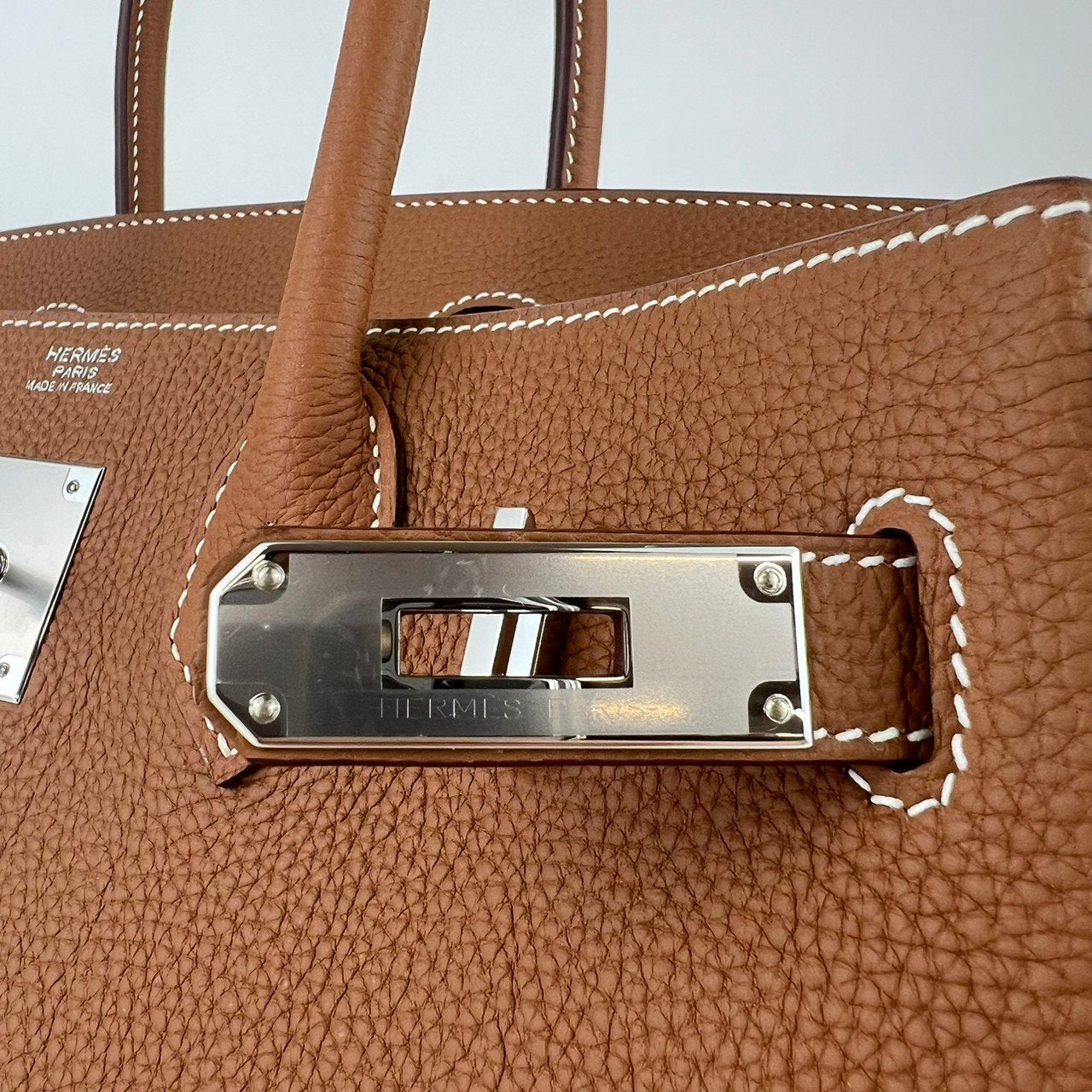 Birkin30 バーキン30 Gold ゴールド Togo トゴ PHW シルバー金具 Stamp-B B刻印