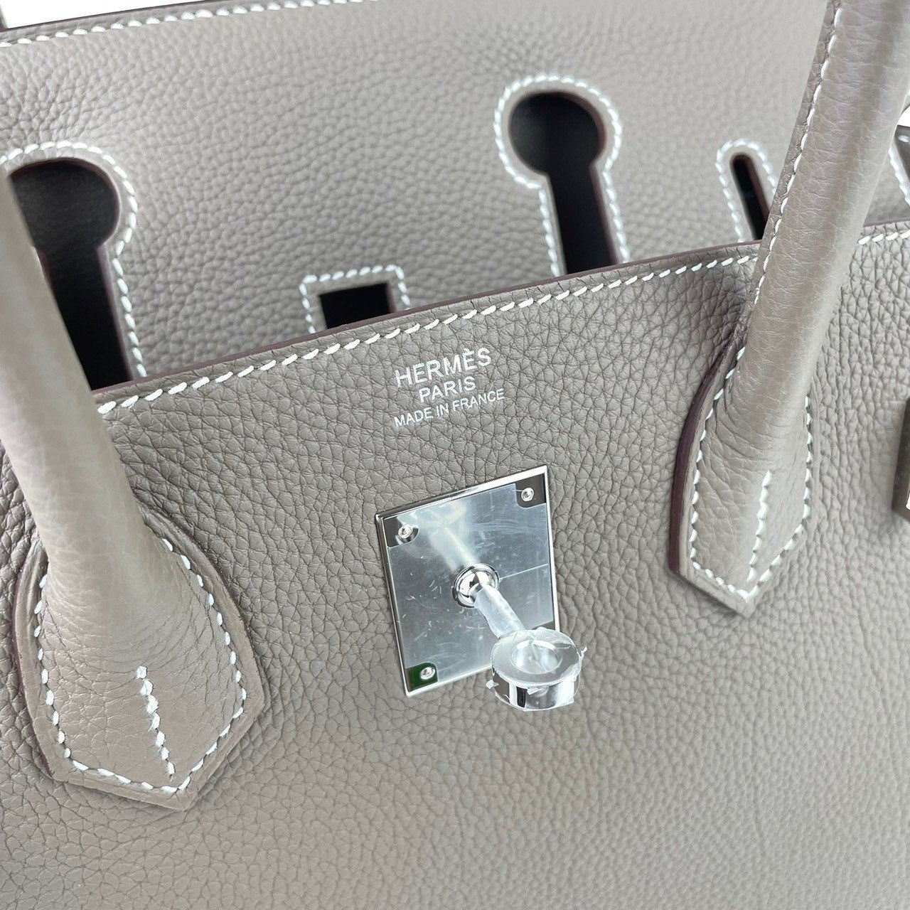 Birkin30 バーキン30 Etoupe エトープ Togo トゴ PHW シルバー金具 B刻印