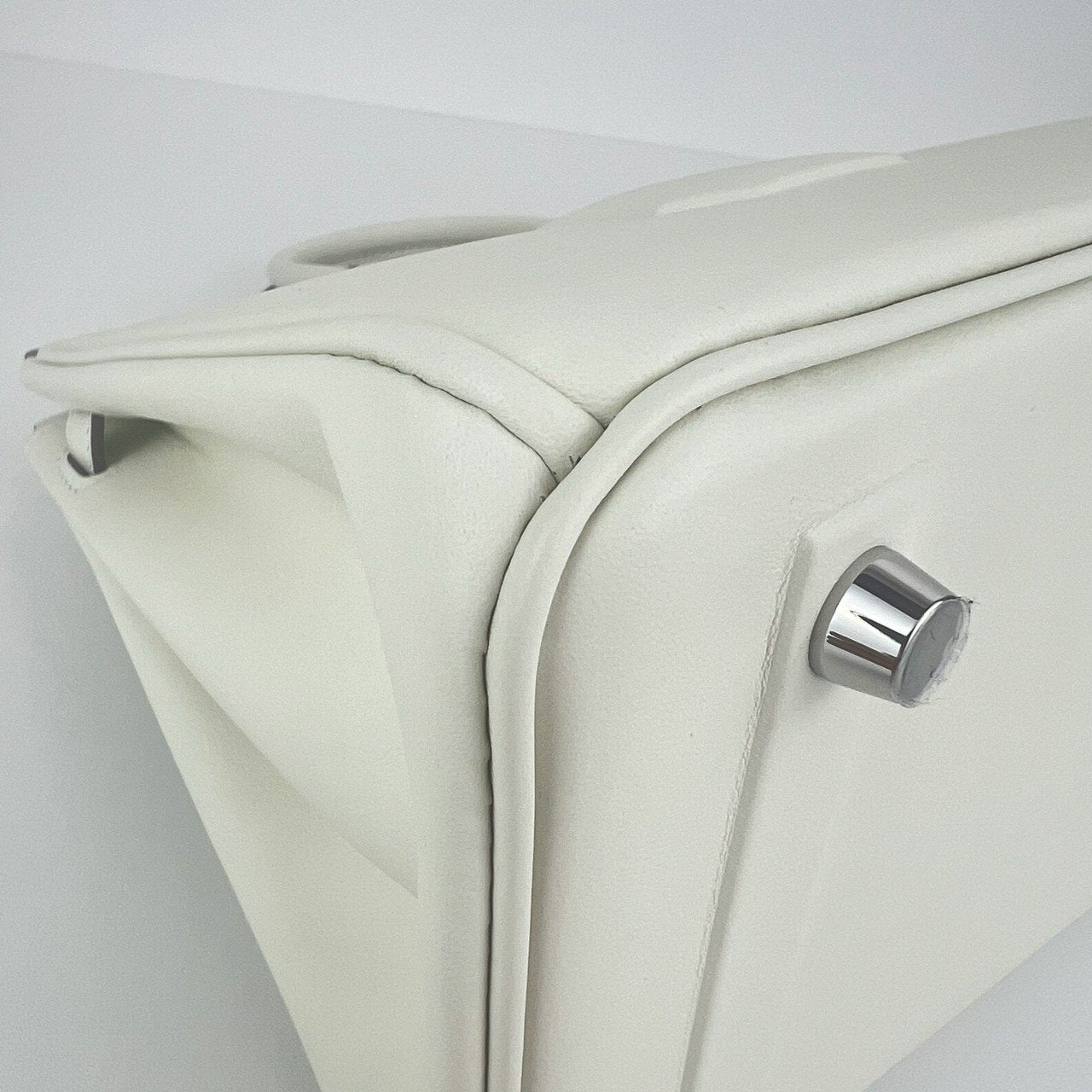 Birkin25 shadow バーキン25 シャドウ Mushroom マッシュルーム Swift スイフト PHW シルバー金具 Stamp-B B刻印