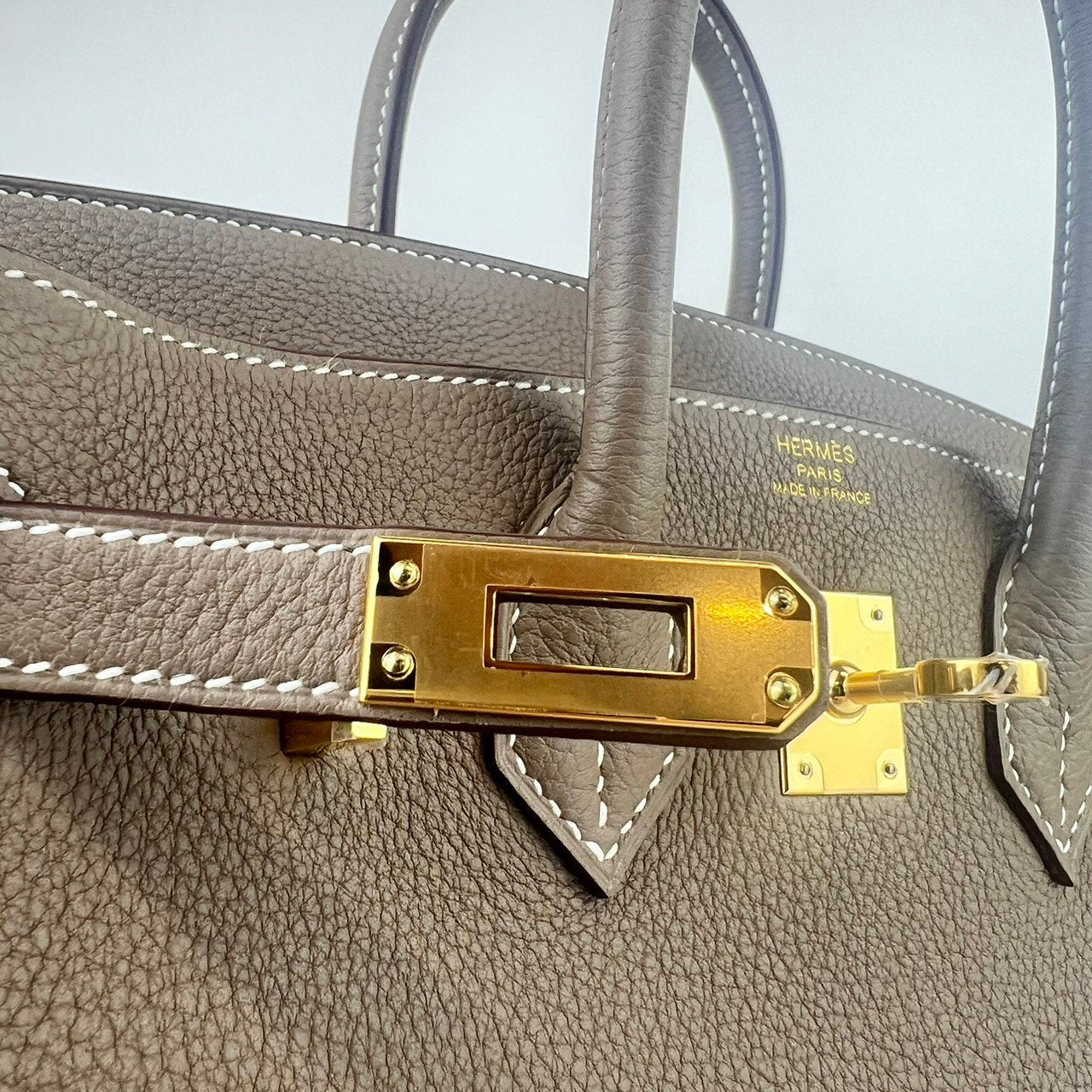 Birkin25 バーキン25 Etoupe エトープ Togo トゴ GHW ゴールド金具 Stamp-W W刻印