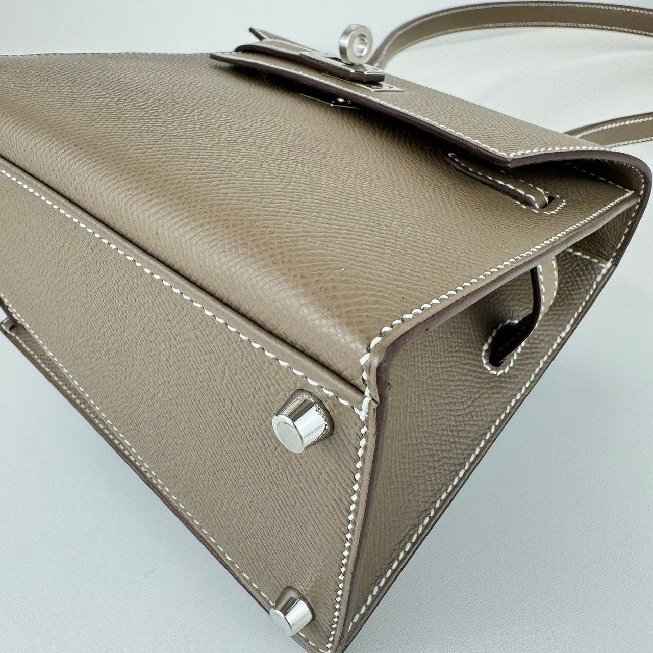 Kelly20 desorder ケリー20 ディスオーダー Etoupe エトープ Epsom エプソン PHW シルバー金具 Stamp-B B刻 レディースバッグ ショルダーバッグ