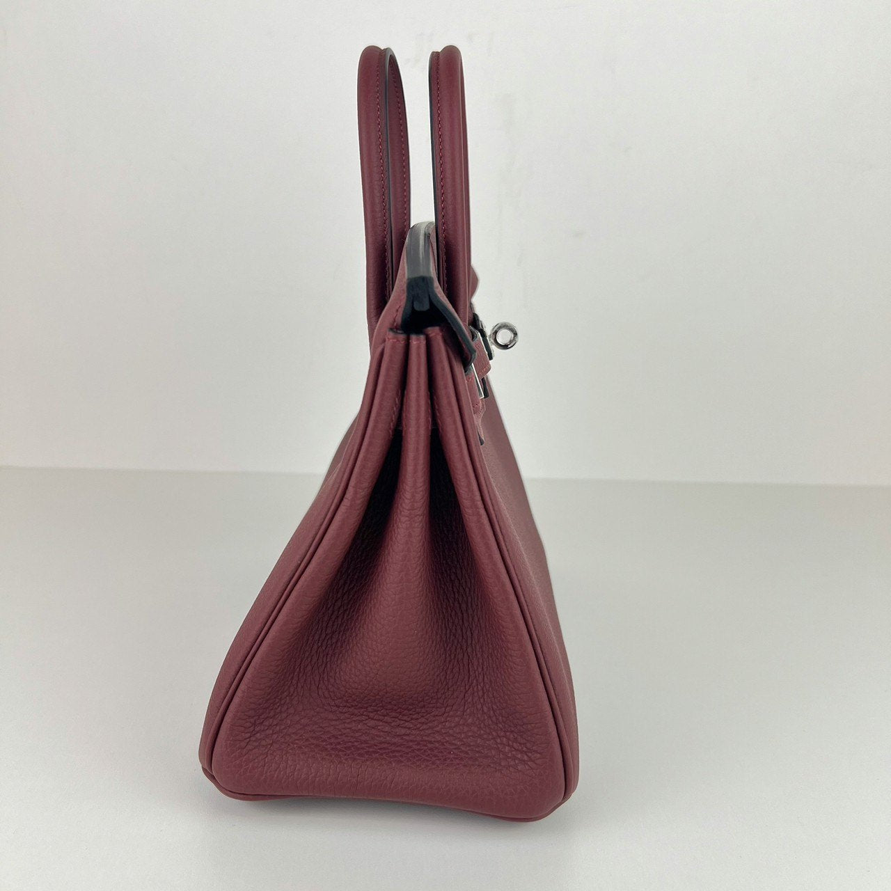 Birkin25 バーキン25 Rouge H ルージュアッシュ Togo トゴ PHW シルバー金具 Stamp-W W刻印