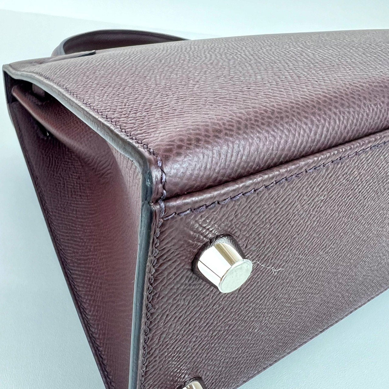 Kelly25 Sellier Casaque Etoilee ケリー25セリエ カザック エトワール Stamp-W W刻印 Epsom エプソン Rouge sellier/Black/Rose darling ルージュセリエ/ブラック/ローズダーリン PHW シルバー金具
