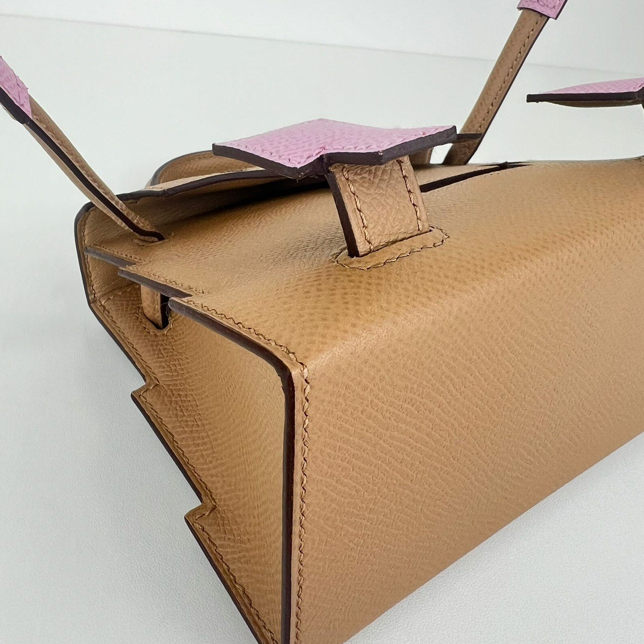 Kelly doll pict ケリードールピクト Chai/Celeste/Mauve sylvester チャイ/セレステ/モーヴシルベストル Epsom エプソン PHW シルバー金具 Stamp-B B刻