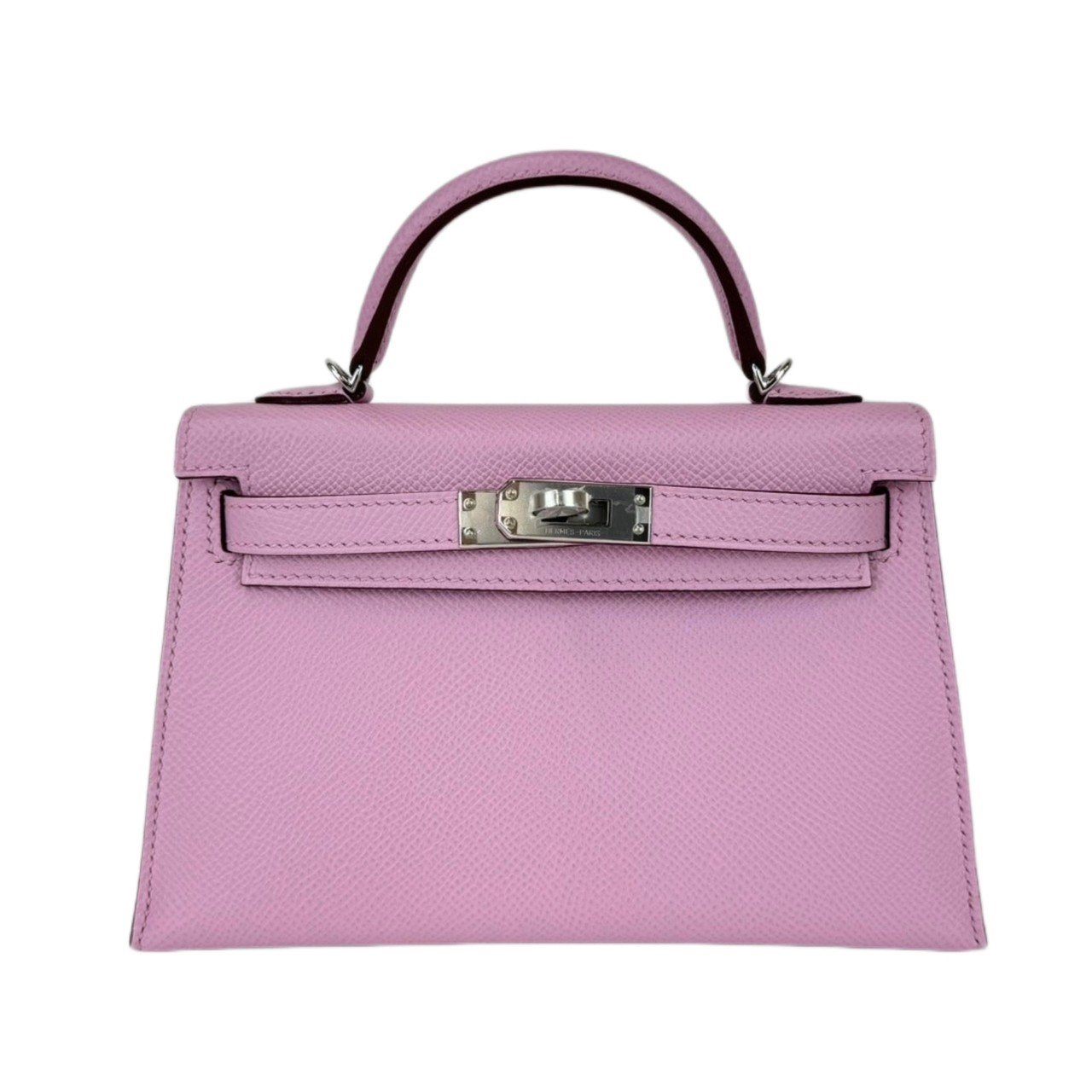 Mini kelly ミニケリー Mauve Sylvestre モーヴシルベストル PHW シルバー金具 Stamp-Z Z刻 Epsom エプソン