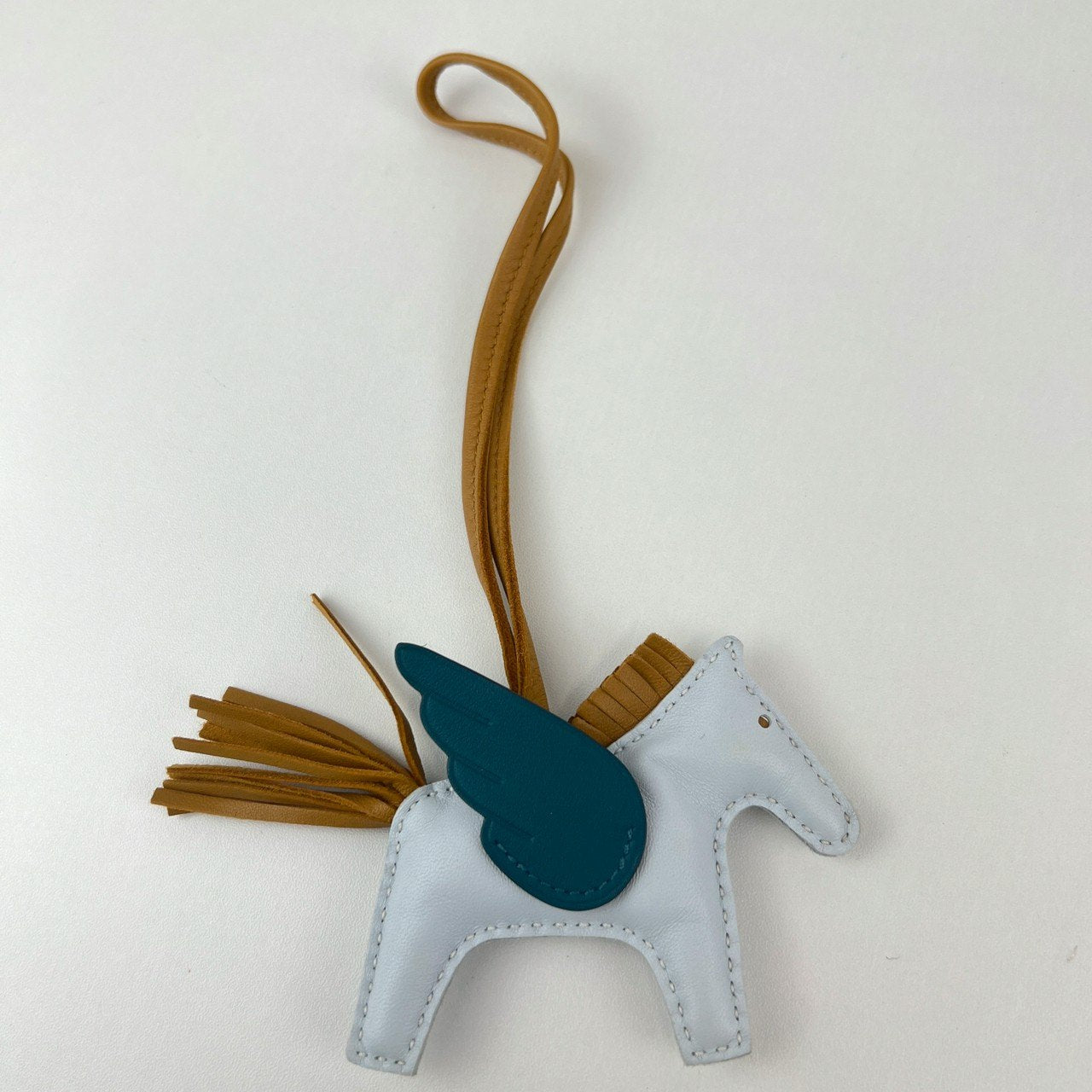 Rodeo Pegasus charm PM ロデオチャーム ペガサス ブルーブリュム/セサミ/ヴェールボスフォール Agneau Milo アニョーミロ Stamp-Z Z刻