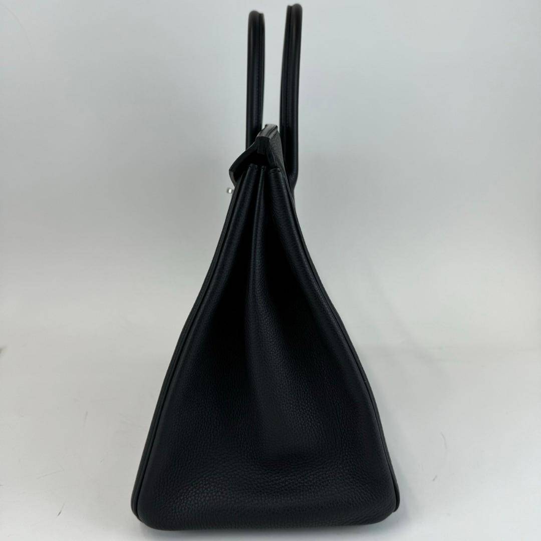 Birkin40 バーキン40 Black ブラック Togo トゴ PHW シルバー金具 Z刻