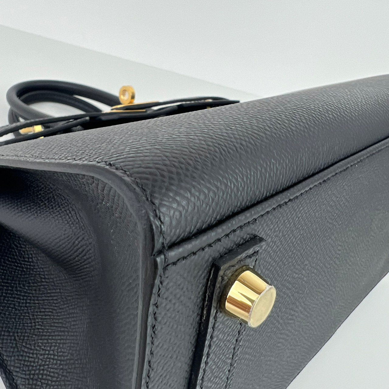 Mini kelly ミニケリー Black ブラック GHW ゴールド金具 W刻印 Epsom エプソン