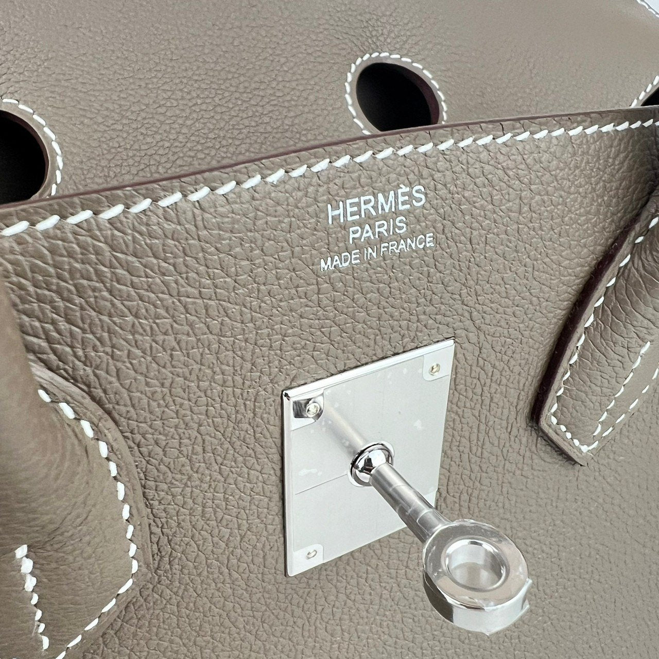 Shoulder birkin 29 ショルダーバーキン29 Etoupe エトープ PHW シルバー金具 Togo トゴ Stamp-W W刻印