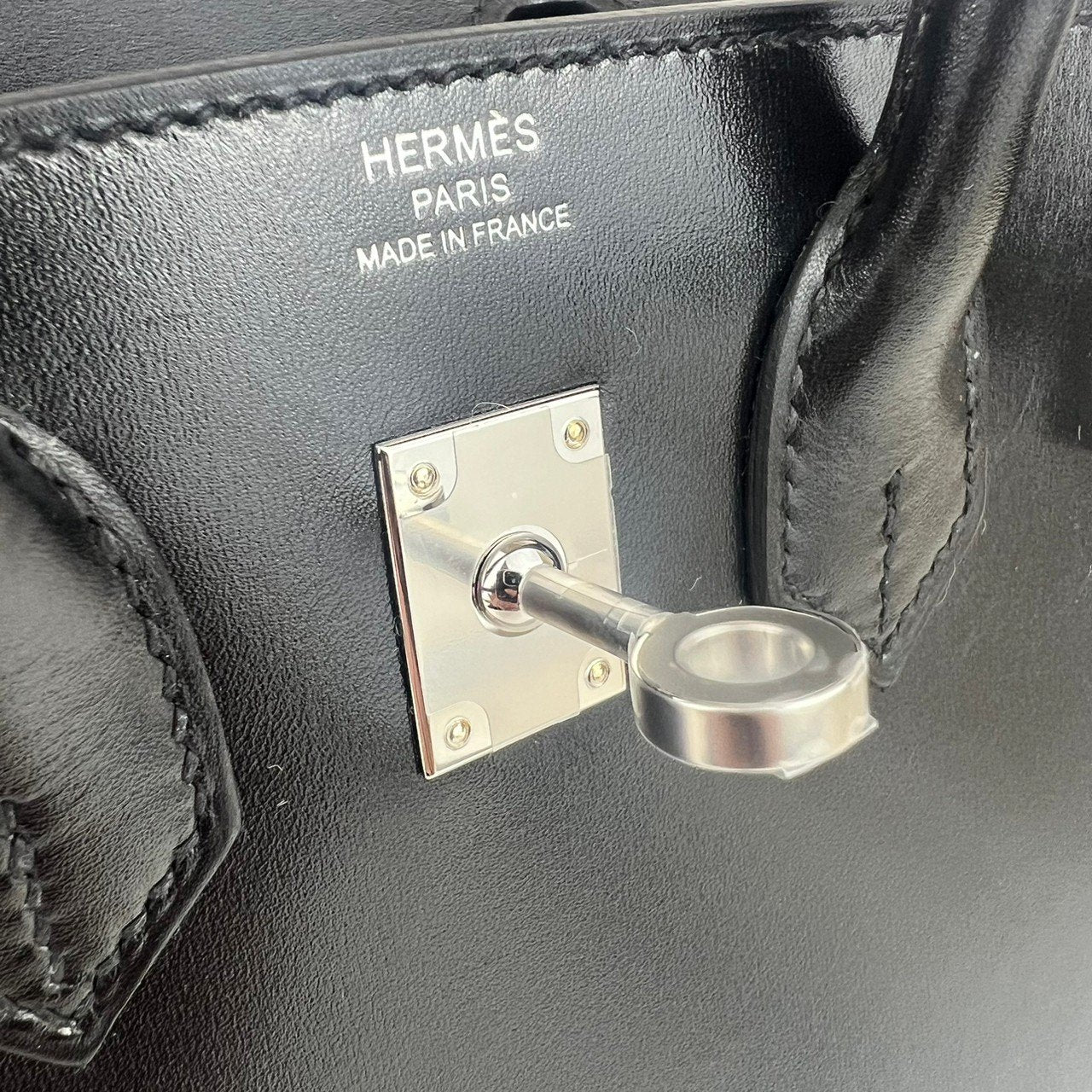 Birkin25 バーキン25 Black ブラック PHW シルバー金具 Box ボックス Stamp-W W刻印