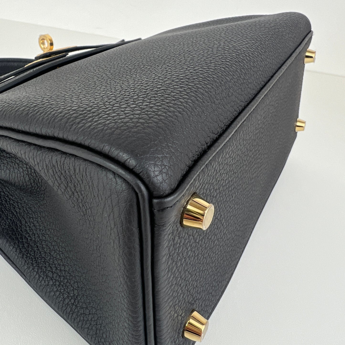Kelly25 ケリー25 Black ブラック Togo トゴ GHW ゴールド金具 Stamp-W W刻印