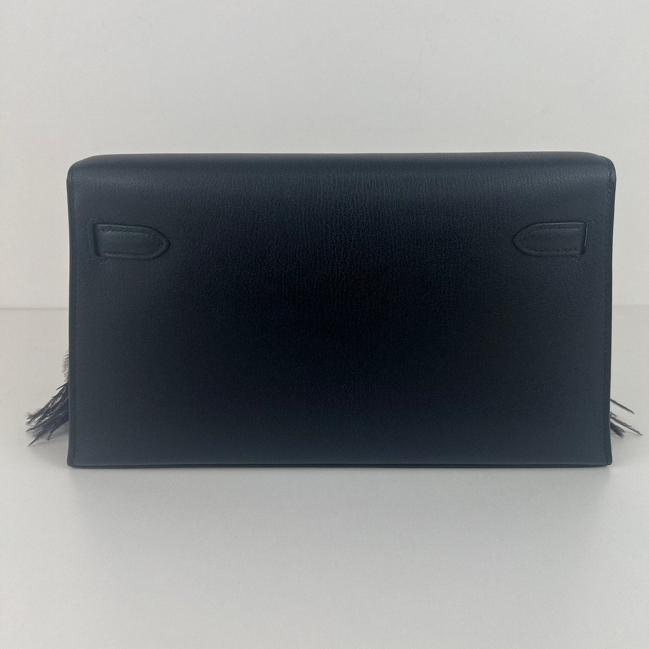 Kelly Elan feather ケリーエランフェザー Black ブラック Madame マダム PHW シルバー金具 Stamp-W W刻印