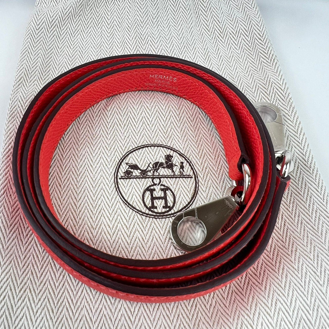 Kelly25 ケリー25 Orange field オレンジフィールド Epsom エプソン PHW シルバー金具 Stamp-W W刻印