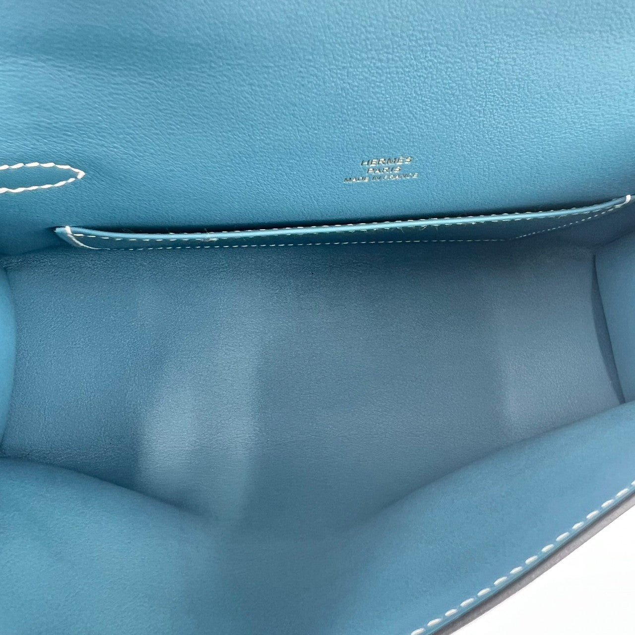 Pochette kelly ポシェットケリー Blue jean ブルージーン Swift スイフト GHW ゴールド金具 B刻印
