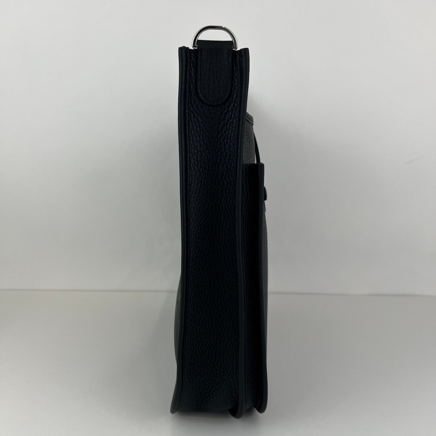 Evlyn PM エヴリンPM Black ブラック Taurillon Clemence トリヨンクレマンス PHW シルバー金具 Stamp-K K刻印