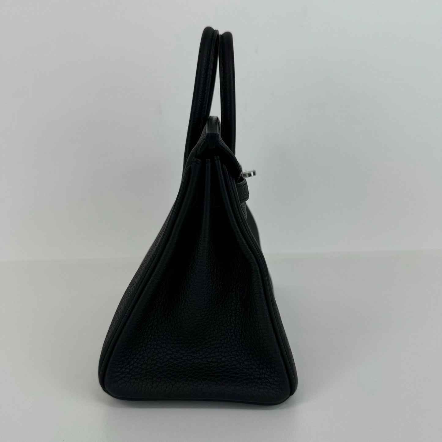 Birkin25 バーキン25 Black ブラック PHW シルバー金具 Togo トゴ Stamp-W W刻印
