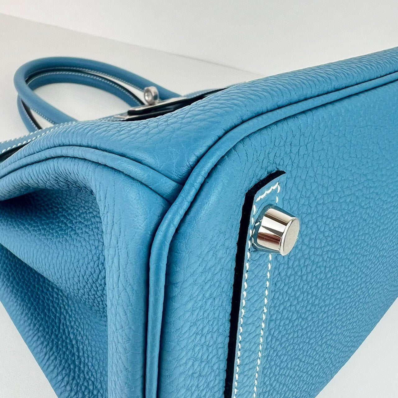 Birkin30 バーキン30 New blue jean ニューブルージン Togo トゴ PHW シルバー金具 Stamp-W W刻印