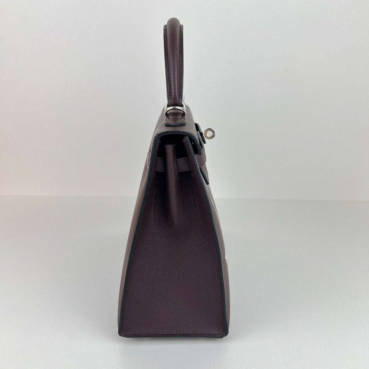 Kelly25 Sellier Casaque Etoilee ケリー25セリエ カザック エトワール Stamp-W W刻印 Epsom エプソン Rouge sellier/Black/Rose darling ルージュセリエ/ブラック/ローズダーリン PHW シルバー金具