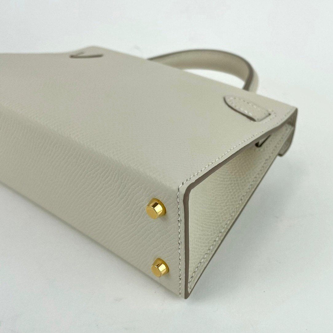 Minikelly ミニケリー Craie クレ Epsom エプソン GHW ゴールド金具 B刻