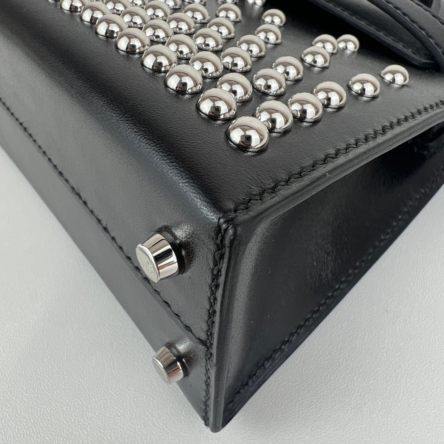 Mini kelly cloute ミニケリークルーテ Black ブラック PHW シルバー金具 Epsom エプソン Stamp-B B刻印