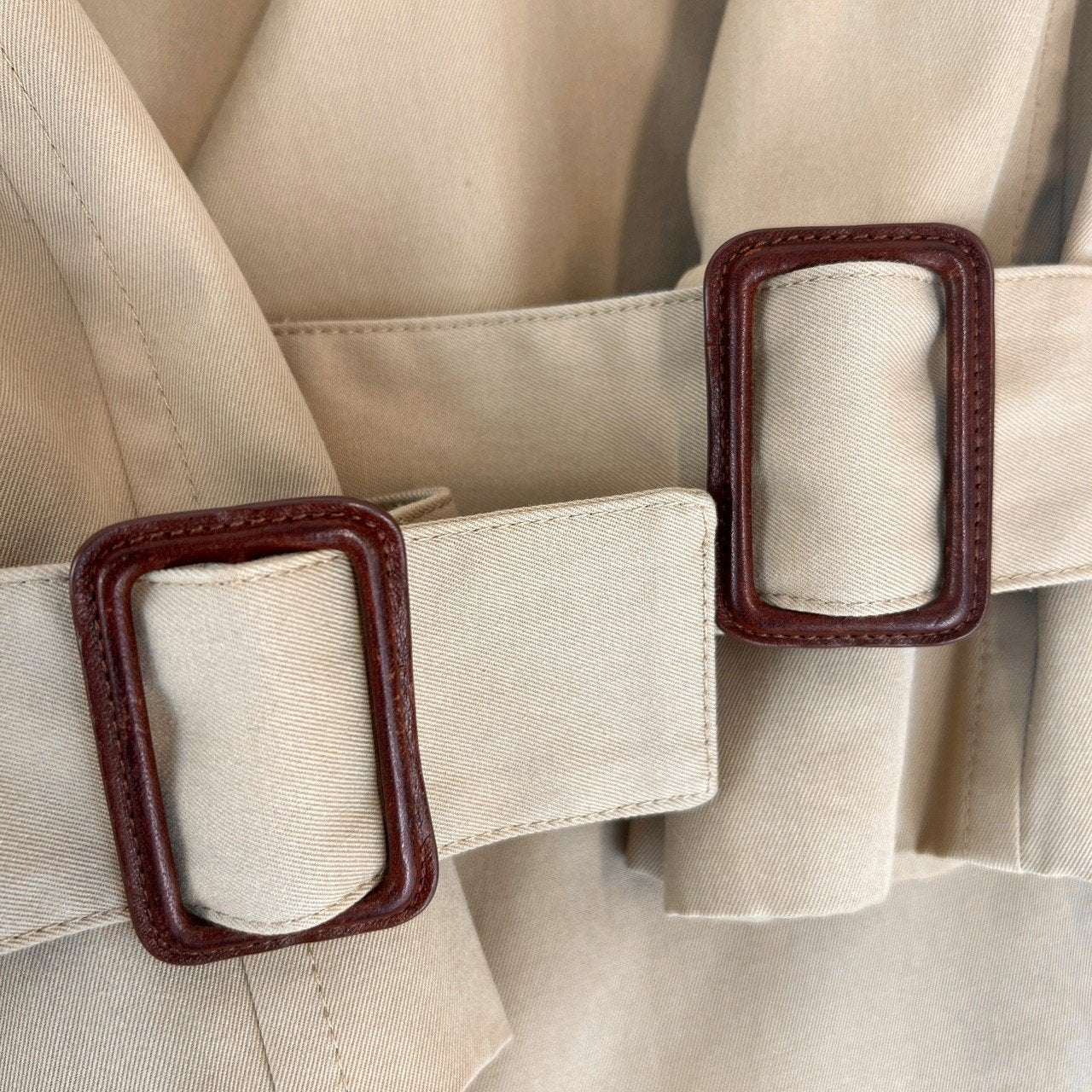 ジップアップトレンチコート beige ベージュ サイズ46