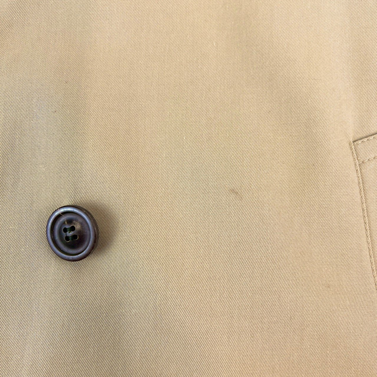 ジップアップトレンチコート beige ベージュ サイズ46