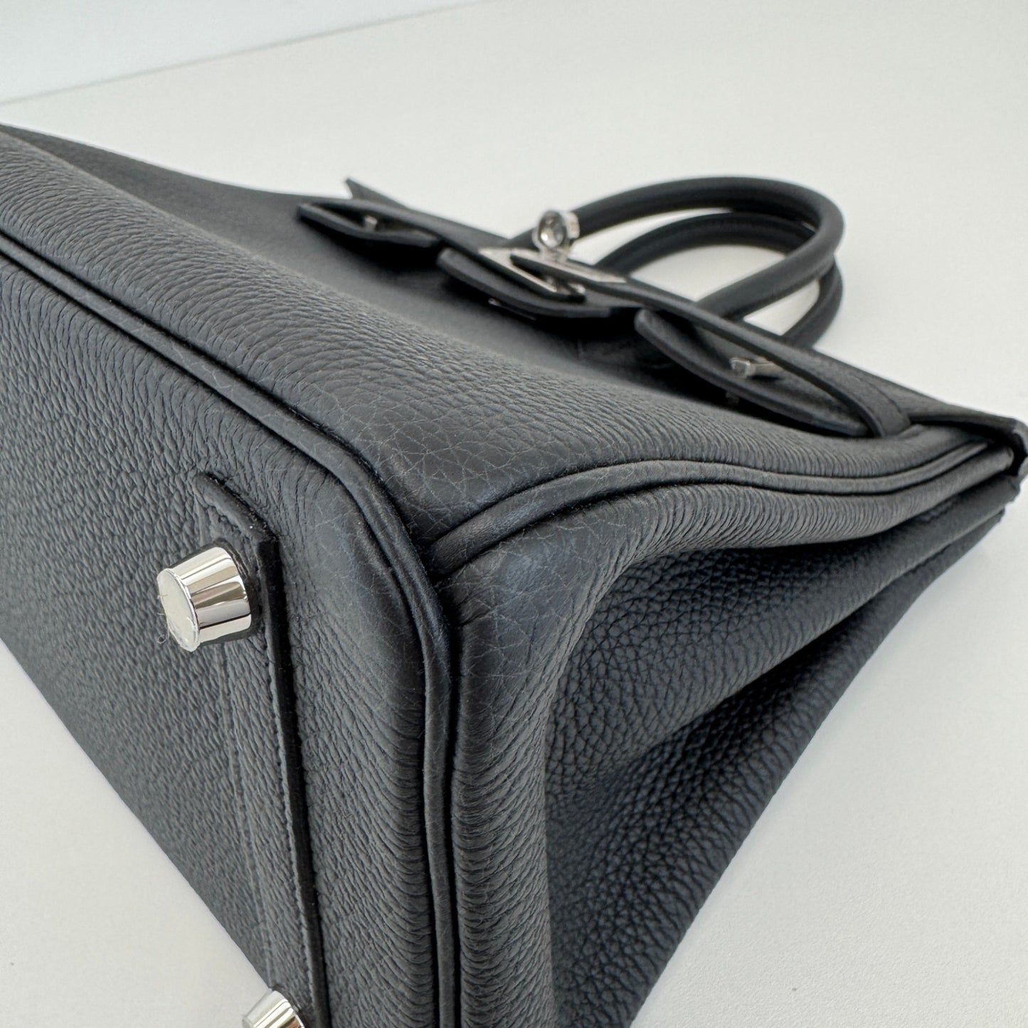 Birkin25 バーキン25 Black ブラック PHW シルバー金具 Stamp-K K刻印 Togo トゴ