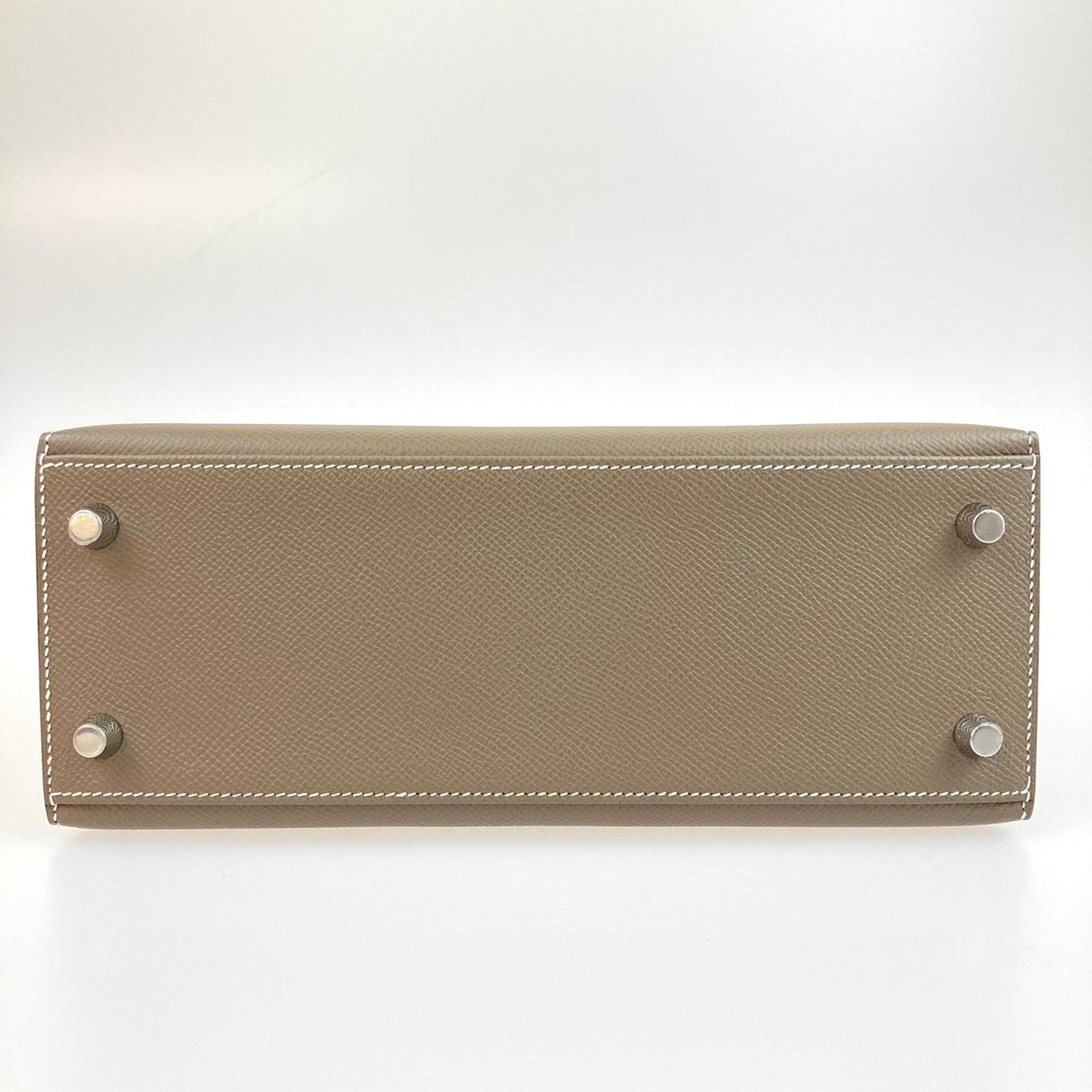HERMES エルメス Kelly 25 ケリー25 Etoupe エトープEpsom エプソンシルバー金具 Z刻印
