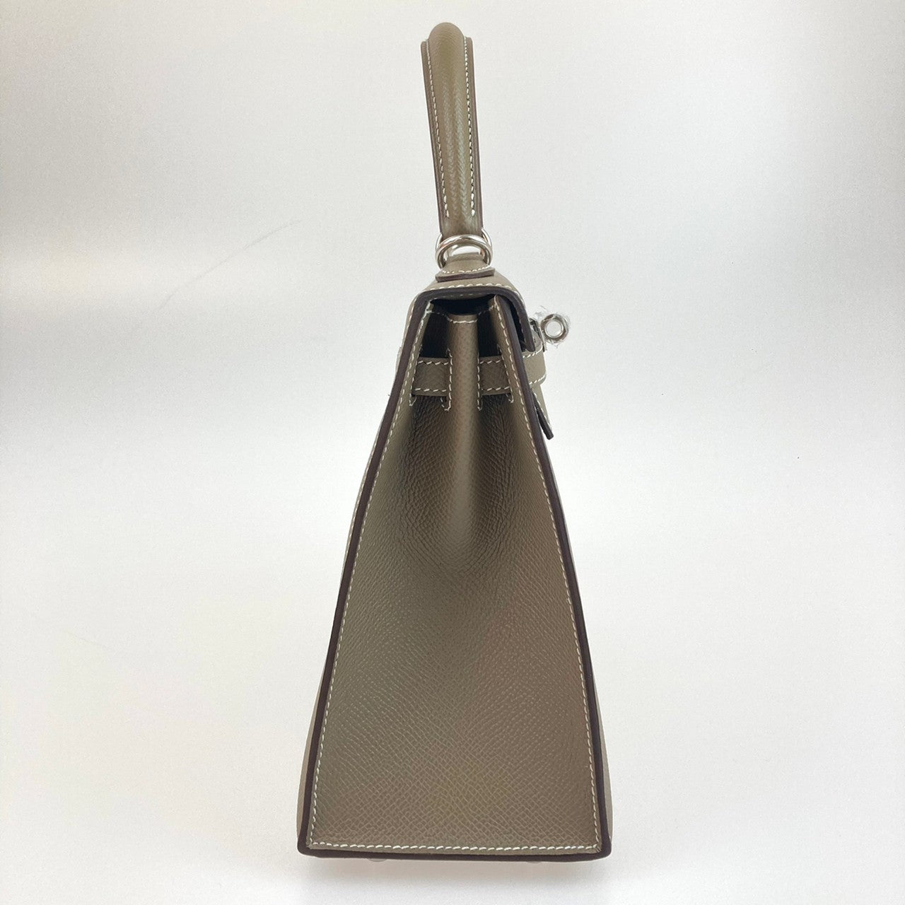 HERMES エルメス Kelly 25 ケリー25 Etoupe エトープEpsom エプソンシルバー金具 Z刻印