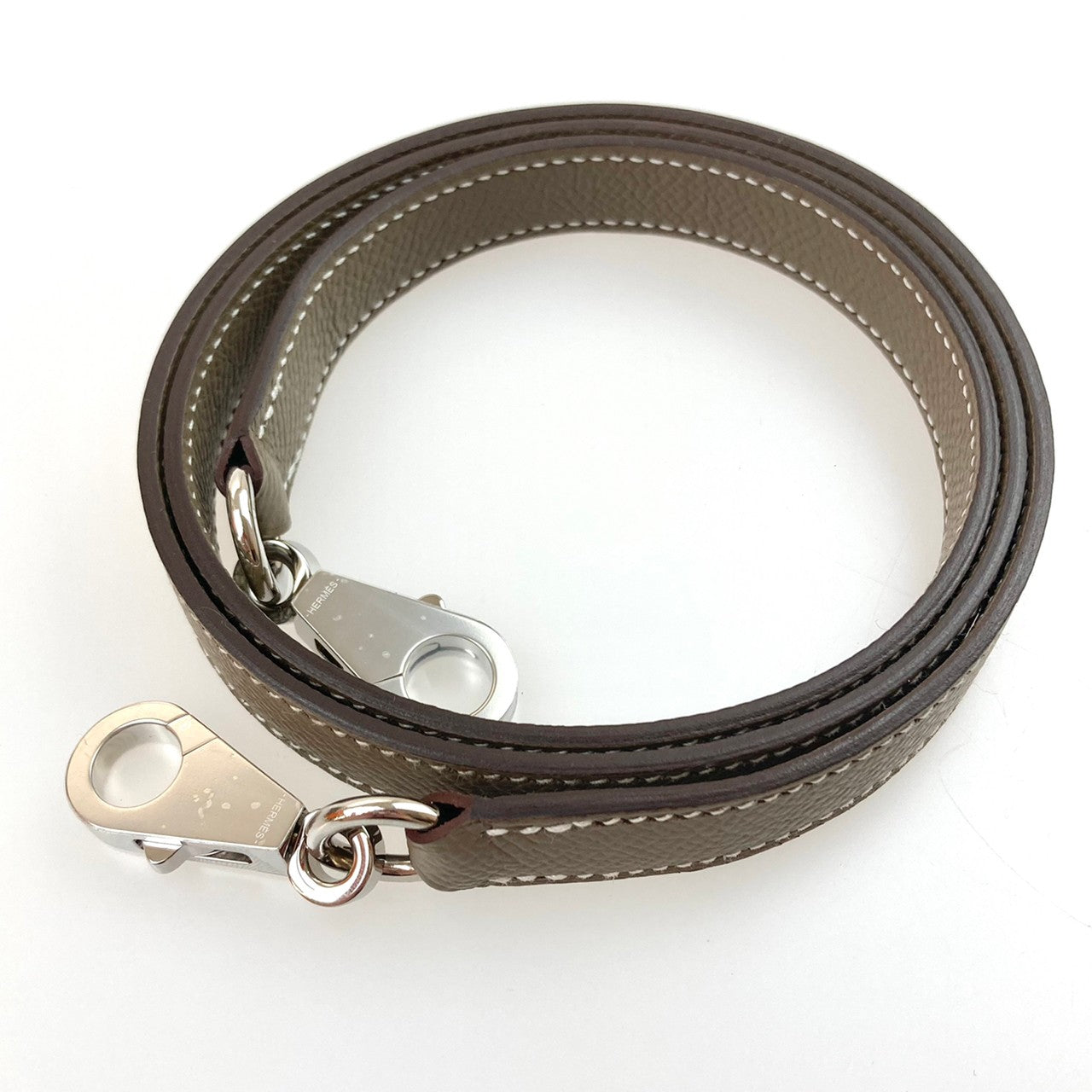 HERMES エルメス Kelly 25 ケリー25 Etoupe エトープEpsom エプソンシルバー金具 Z刻印