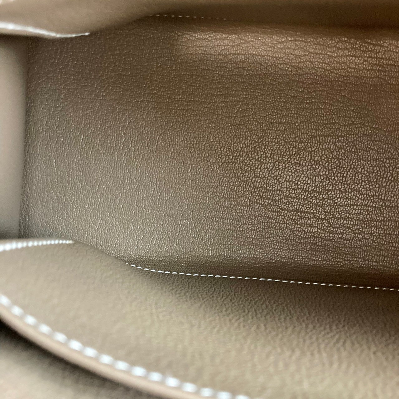 HERMES エルメス Kelly 25 ケリー25 Etoupe エトープEpsom エプソンシルバー金具 Z刻印
