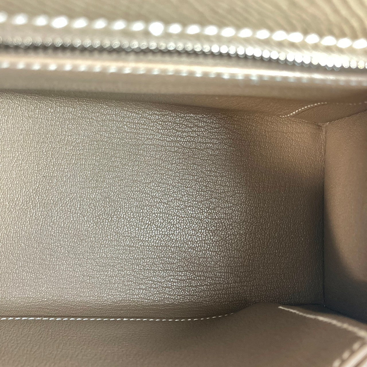 HERMES エルメス Kelly 25 ケリー25 Etoupe エトープEpsom エプソンシルバー金具 Z刻印