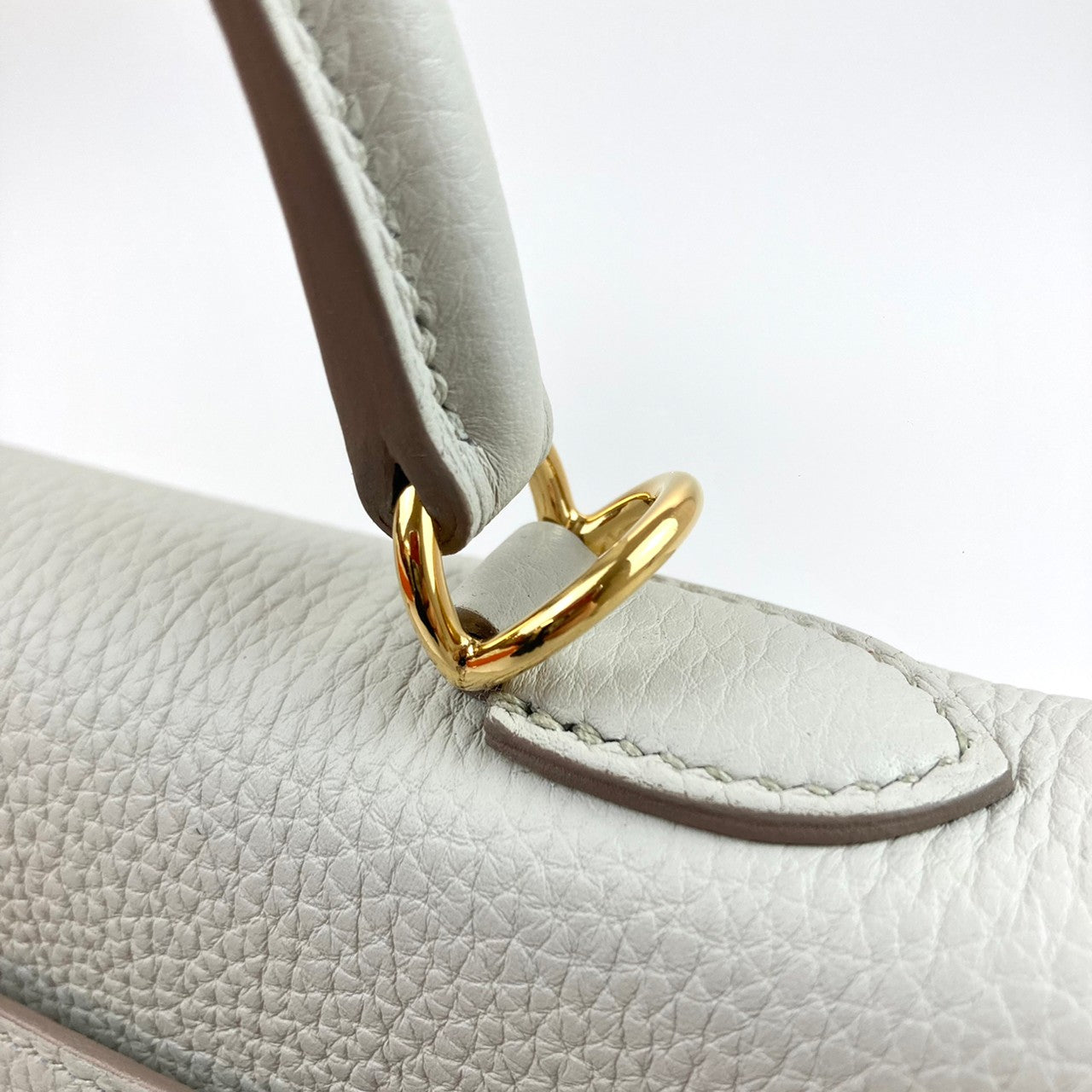 HERMES エルメス Kelly 25 ケリー25 Beton ベトン Togo トゴ ゴールド金具 U刻印