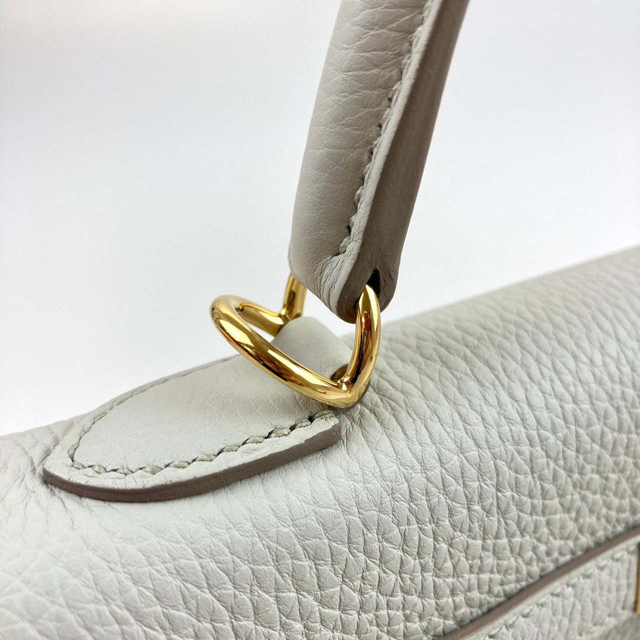 HERMES エルメス Kelly 25 ケリー25 Beton ベトン Togo トゴ ゴールド金具 U刻印