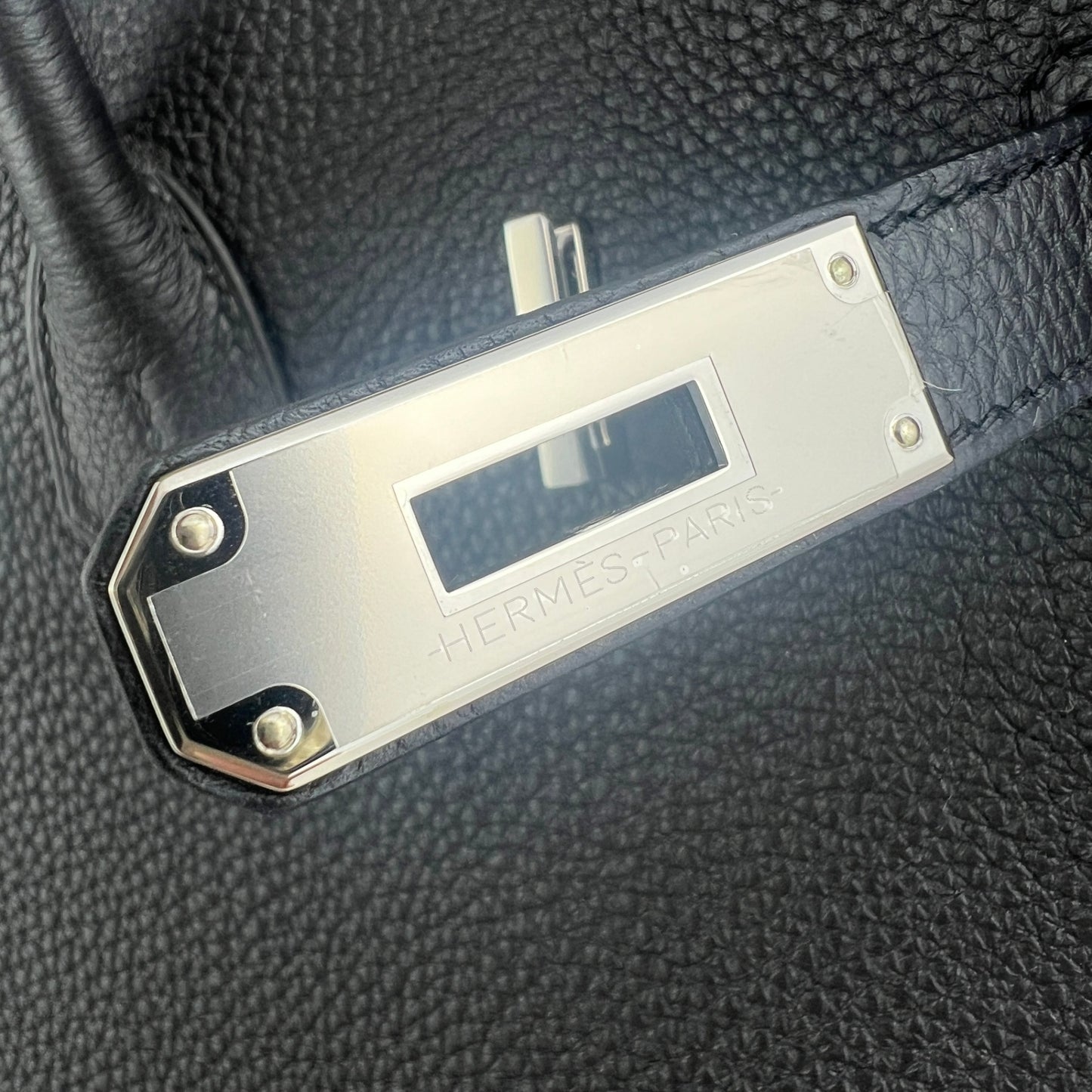 Birkin35 バーキン35 Black ブラック PHW シルバー金具 Stamp-B B刻