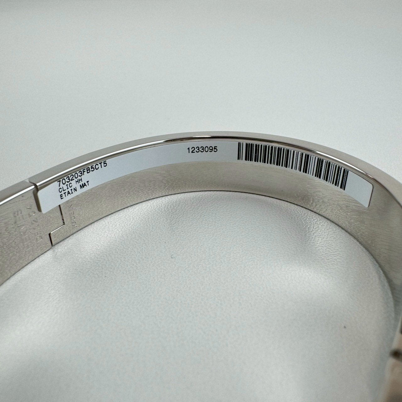 Clic HH T5 クリックHHブレスレット Etain エタン palladium plated シルバー
