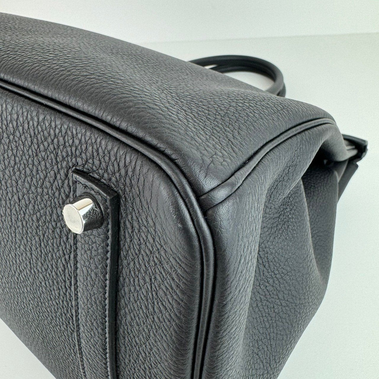 Birkin35 バーキン35 Black ブラック Togo トゴ PHW シルバー金具 Stamp-W W刻印