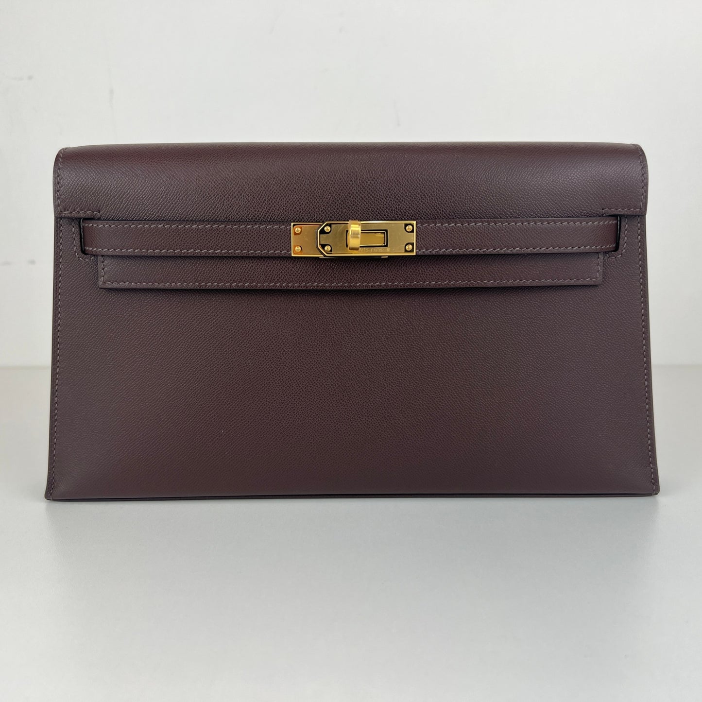 Hermès エルメス Kelly elan ケリーエラン Stamp-W W刻印 Madame マダム Havane ハバナ GHW ゴールド金具
