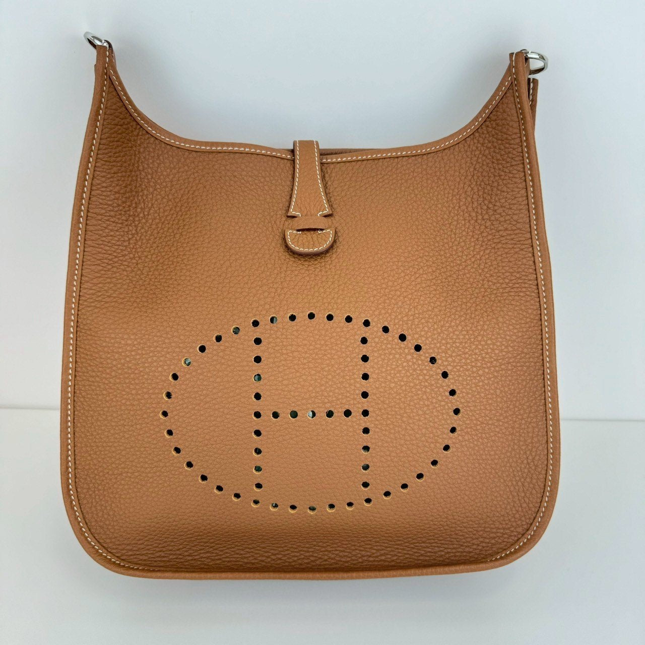 Evleyn PM エヴリンPM Gold ゴールド PHW シルバー金具 Taurillon Clemence トリヨンクレマンス Stamp-W W刻印